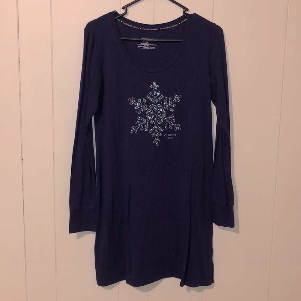 Deep navy blue VS winter pijama